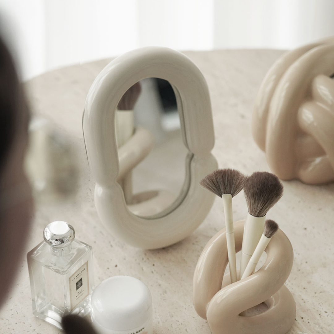 Ceramic Makeup Brush Holder